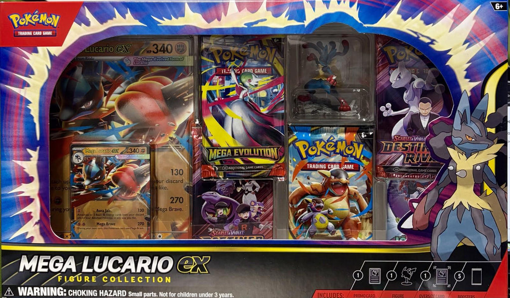 pokemon mega lucario ex figure collection