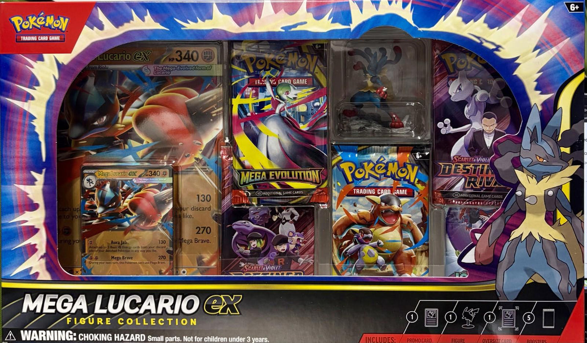 pokemon mega lucario ex figure collection