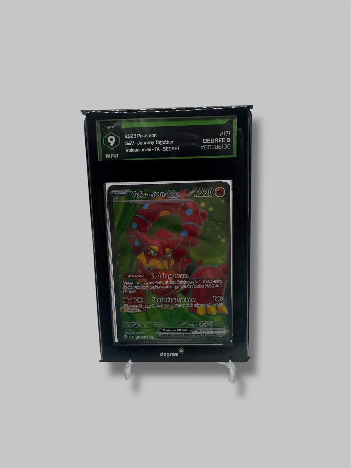 Volcanion EX Secret Degree Grade 9