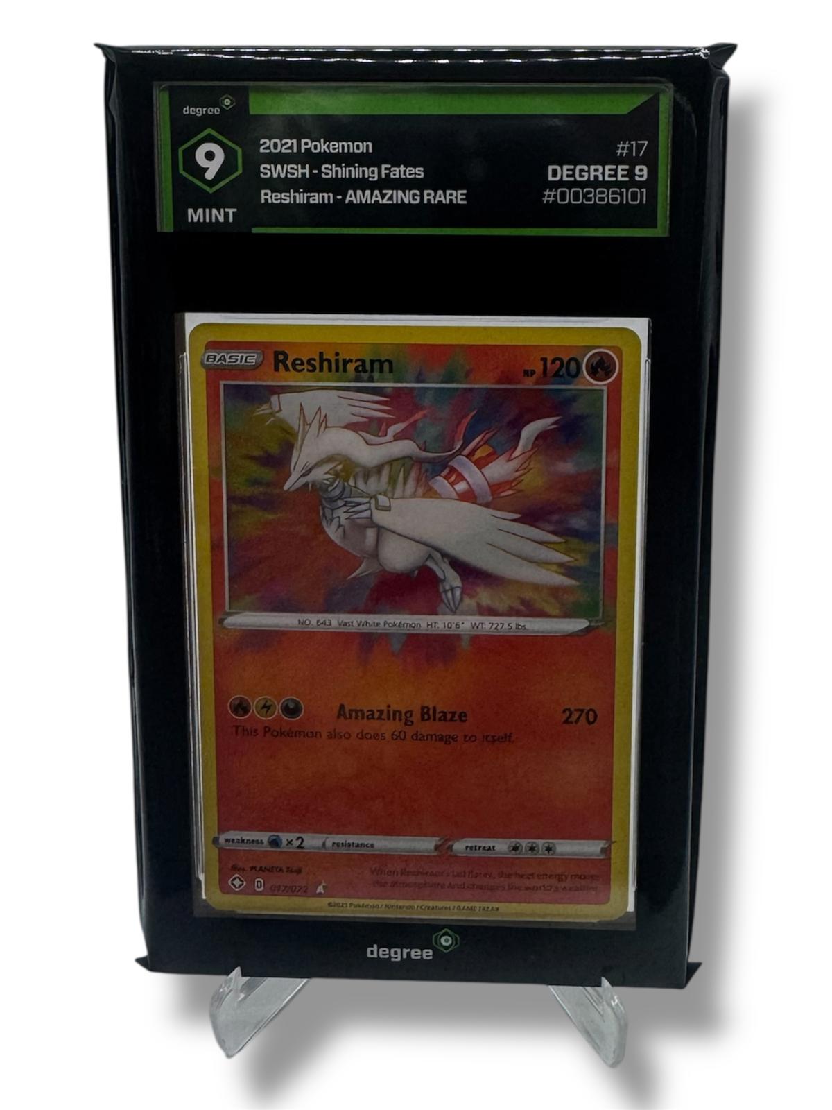 Reshiram- Amazing Rare Degree Mint 9