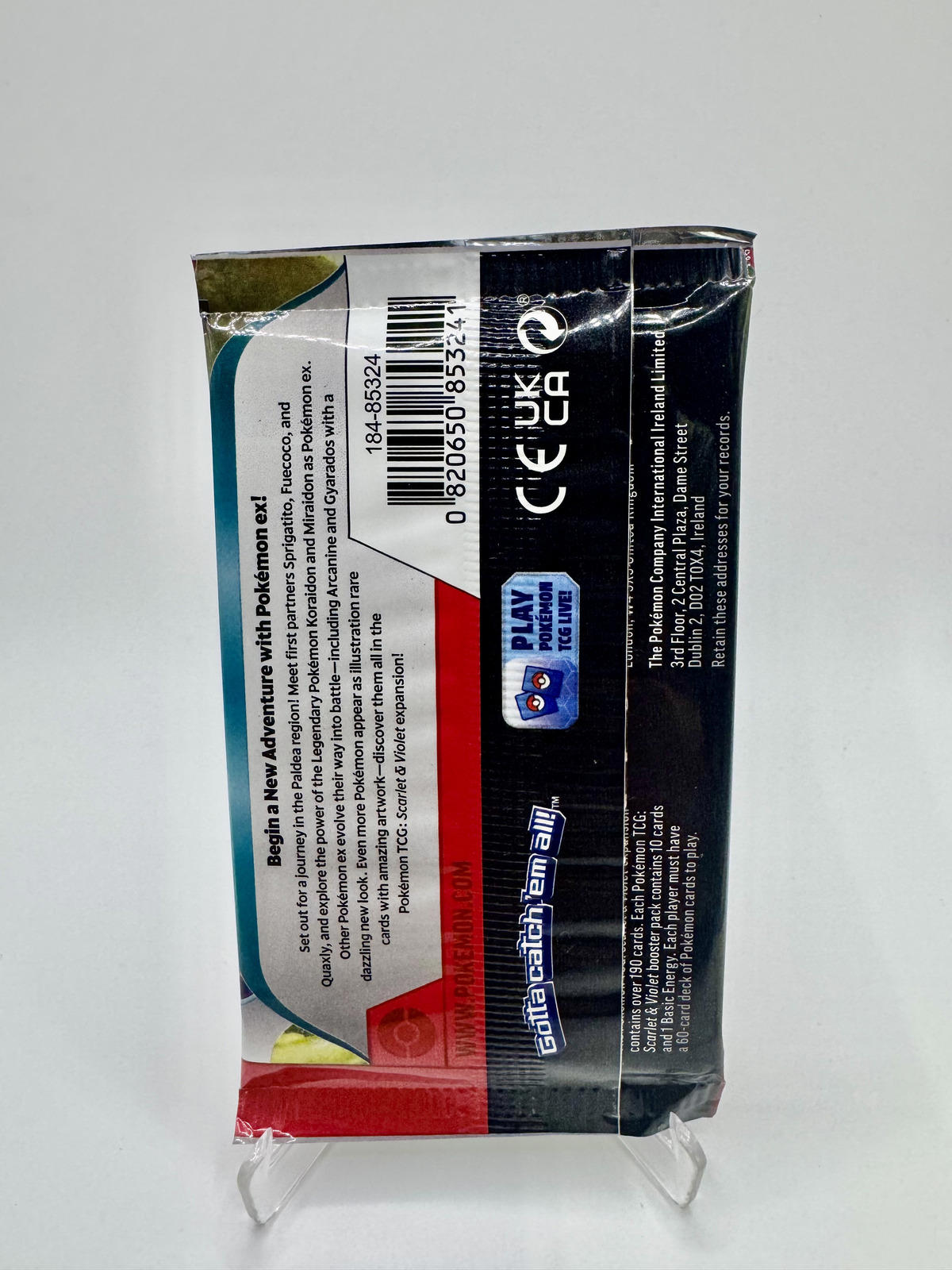 Scarlet & Violet Base set 3 booster packs