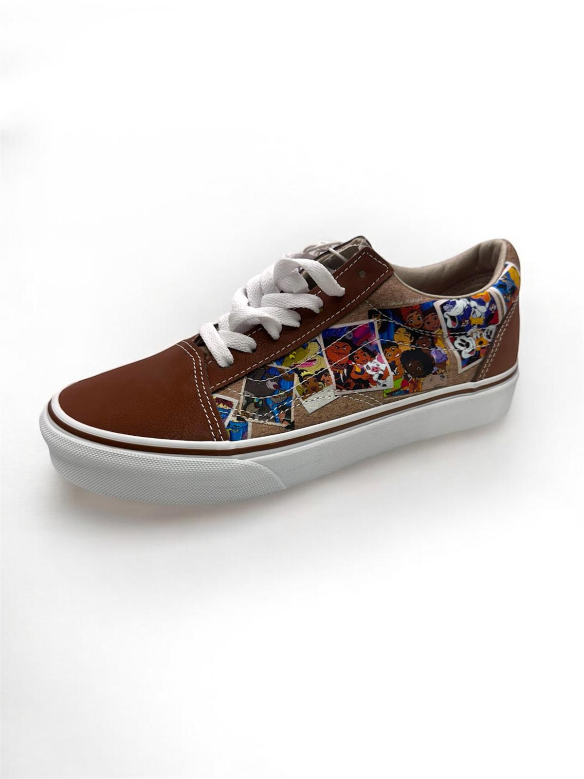 Vans Disney x Old Skool Scrapbook Size 5 Mens / 6.5 Womens