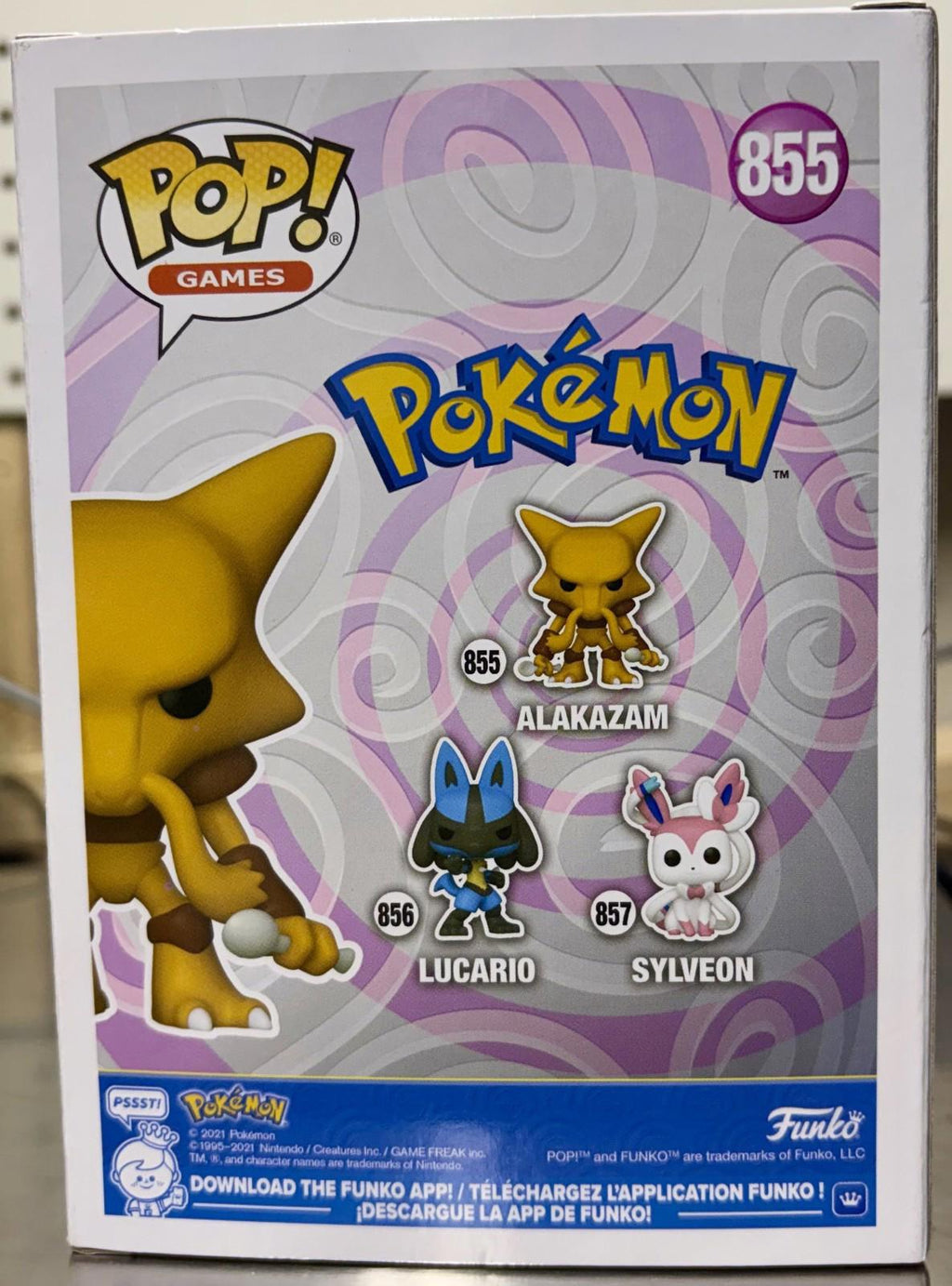 Pokémon Alakazam Funko POP #855