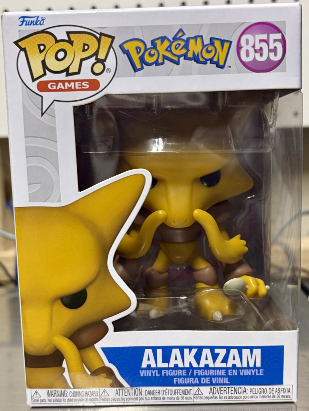 Pokémon Alakazam Funko POP #855