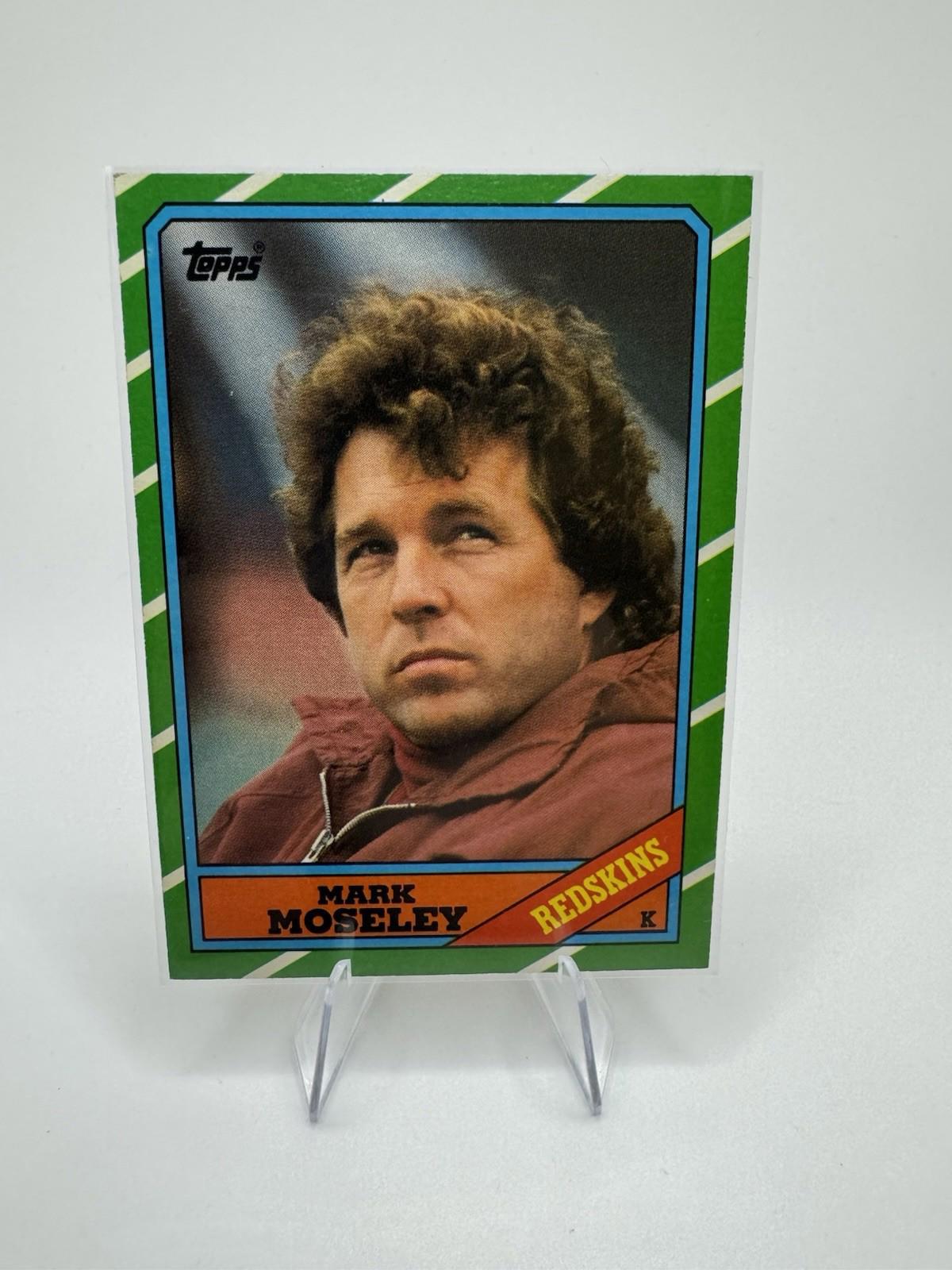 1986 Topps #179 Mark Moseley